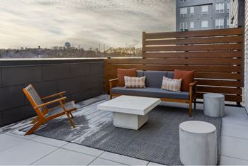 Private patio*